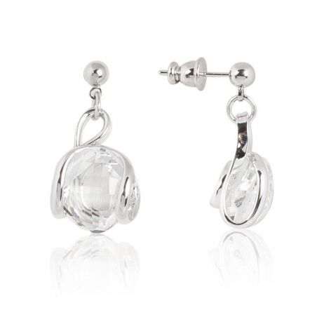 Earrings Swarovski crystal emerald