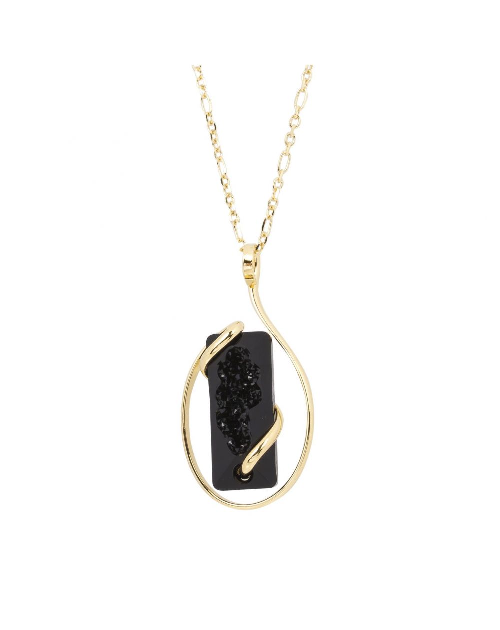 Collier Andrea Marazzini, pierre Swarovski Mini Moondust Black