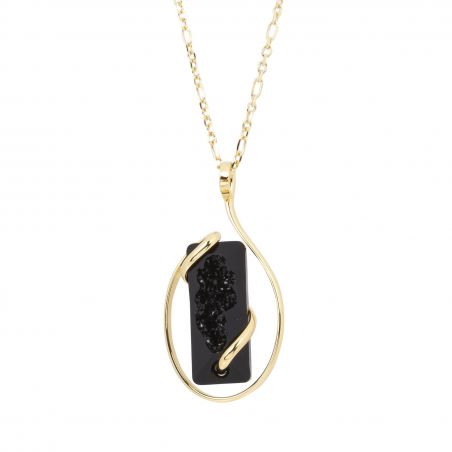 Collier Andrea Marazzini, pierre Swarovski Mini Moondust Black