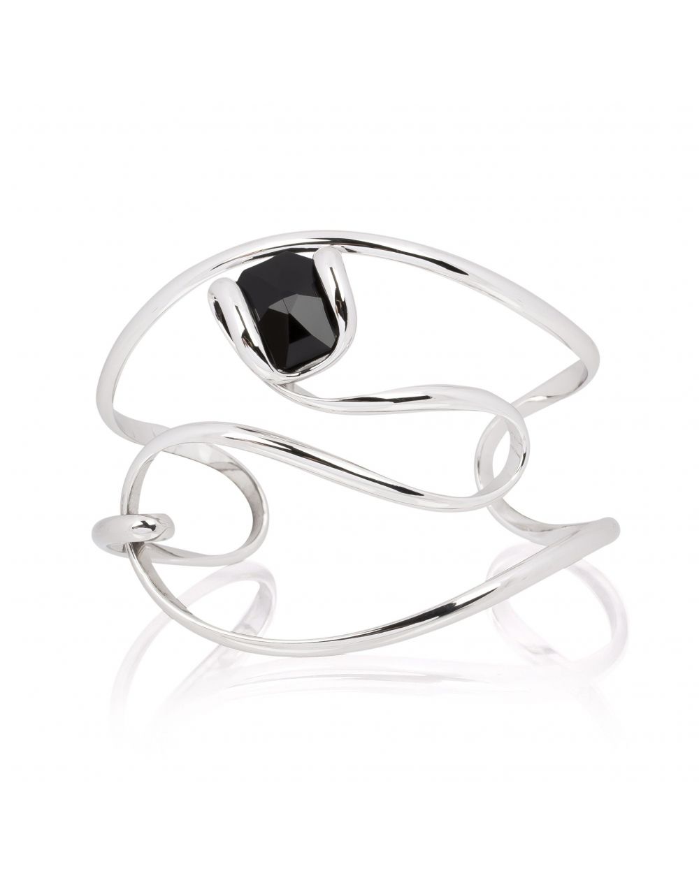 Andrea Marazzini bijoux - Bracelet cristal Swarovski Octagon Black BR3