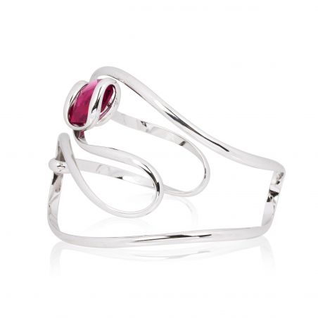Andrea Marazzini bijoux - Bracelet cristal Swarovski Octagon Red BR3