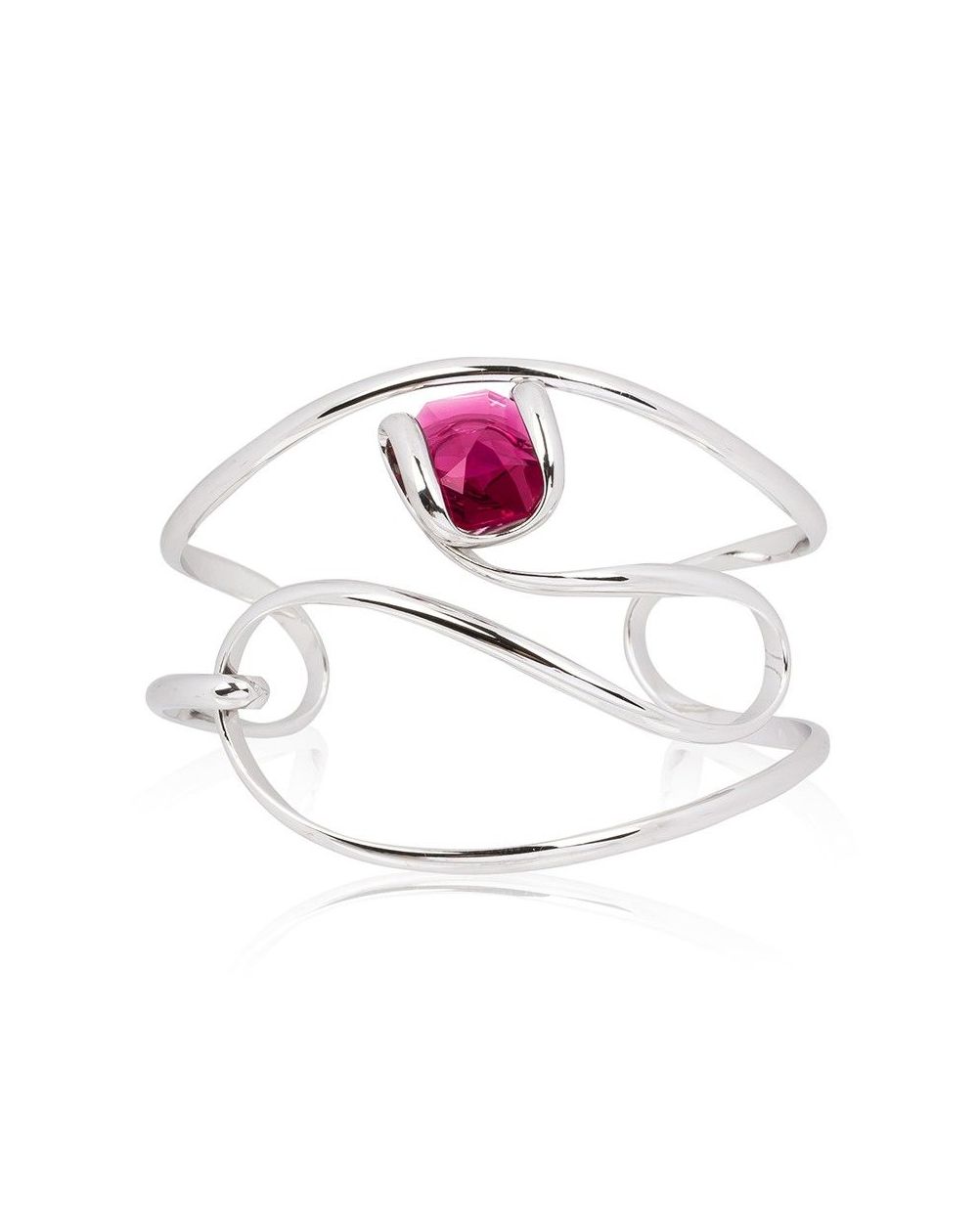 Andrea Marazzini bijoux - Bracelet cristal Swarovski Octagon Red BR3