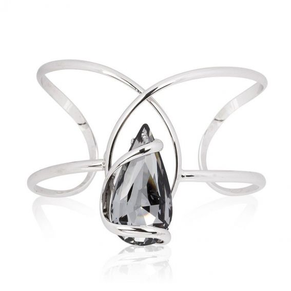 Andrea Marazzini bijoux - Bracelet cristal Swarovski Florence Silver Night
