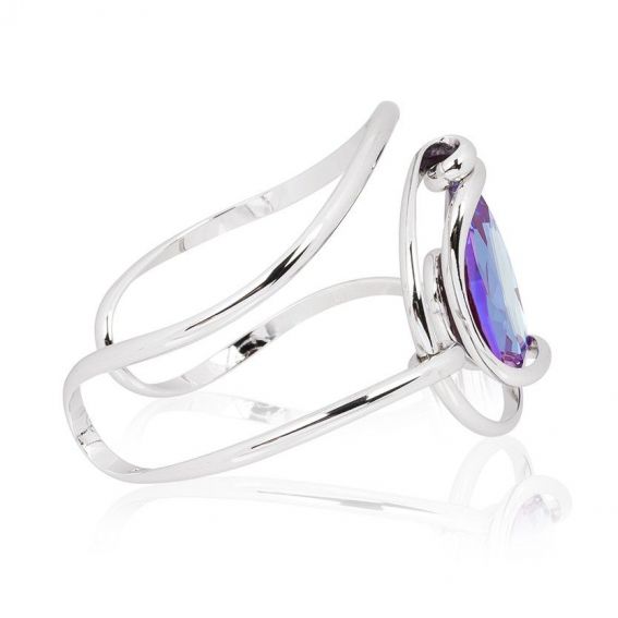 Andrea Marazzini bijoux - Bracelet cristal Swarovski New Drop Ametist Delite BR1