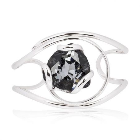 Andrea Marazzini bijoux - Bracelet cristal Swarovski Felina Silver Night