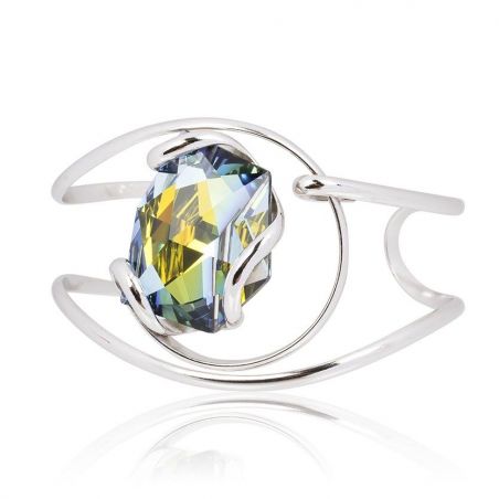 Andrea Marazzini bijoux - Bracelet cristal Swarovski Big Bangle Sahara