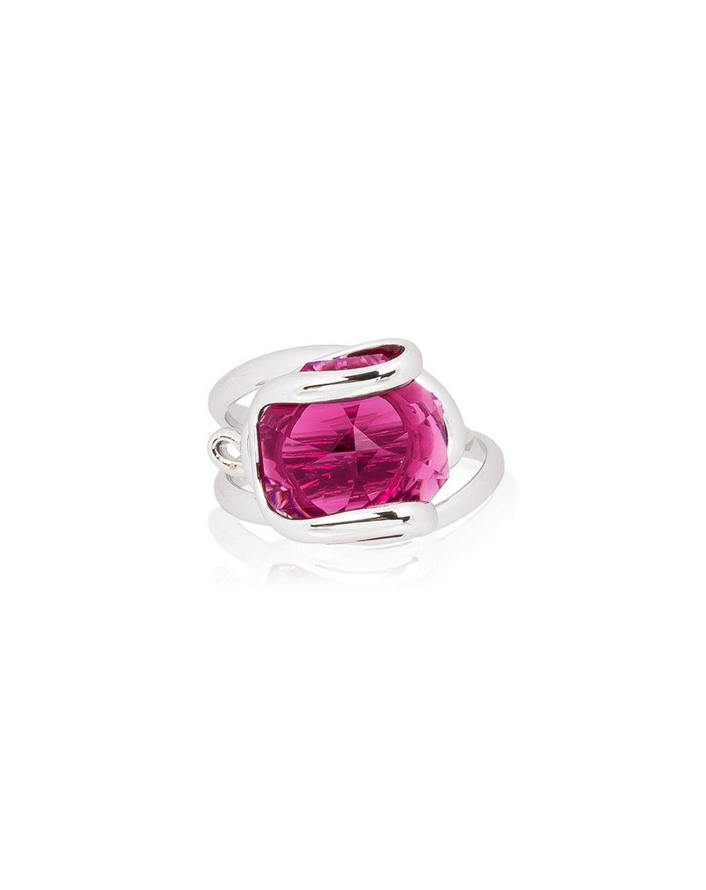 Andrea Marazzini bijoux - Bague cristal Swarovski Octagon Red DW