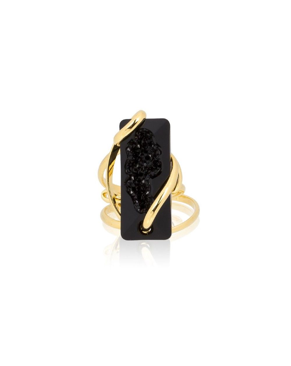 Moondust Black Ring