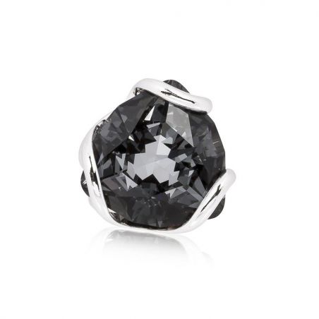 Andrea Marazzini bijoux - Bague cristal Swarovski  Felina Silver Night