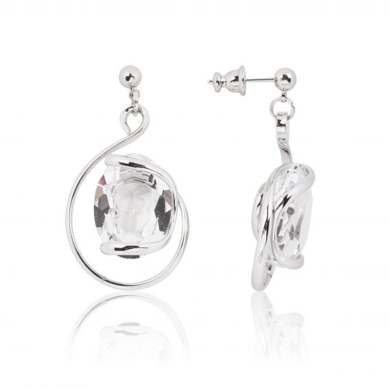 Boucles d'oreilles Andrea Marazzini - Cristal Swarovski Ovale Crystal