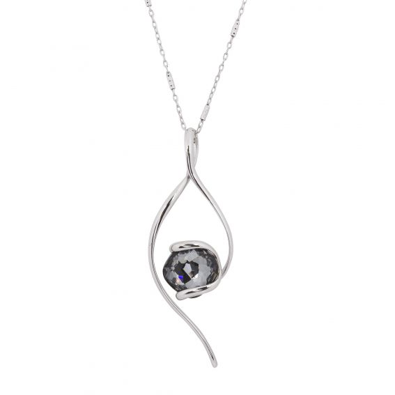 Collier Andrea Marazzini, pierre Swarovski Riflessi Silver Night C14