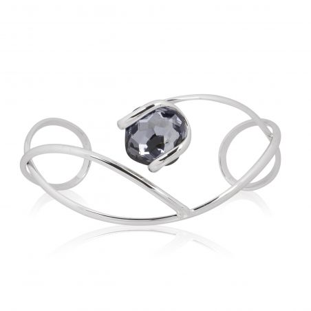 Andrea Marazzini bijoux - Bracelet cristal Swarovski Riflessi Silver Night