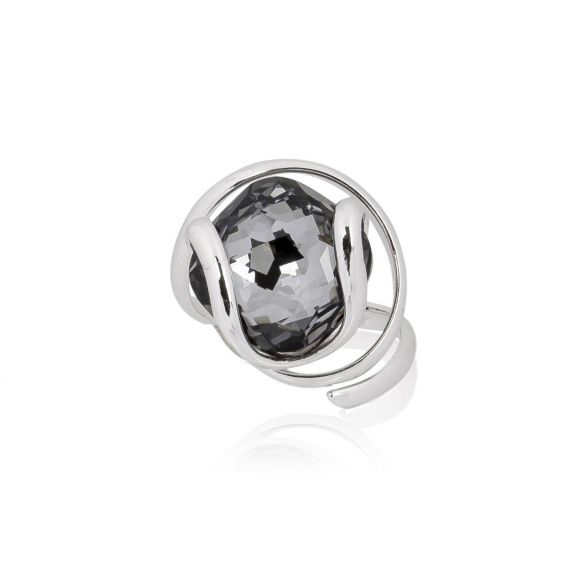 Andrea Marazzini - Bague cristal Swarovski Riflessi Silver Night R14