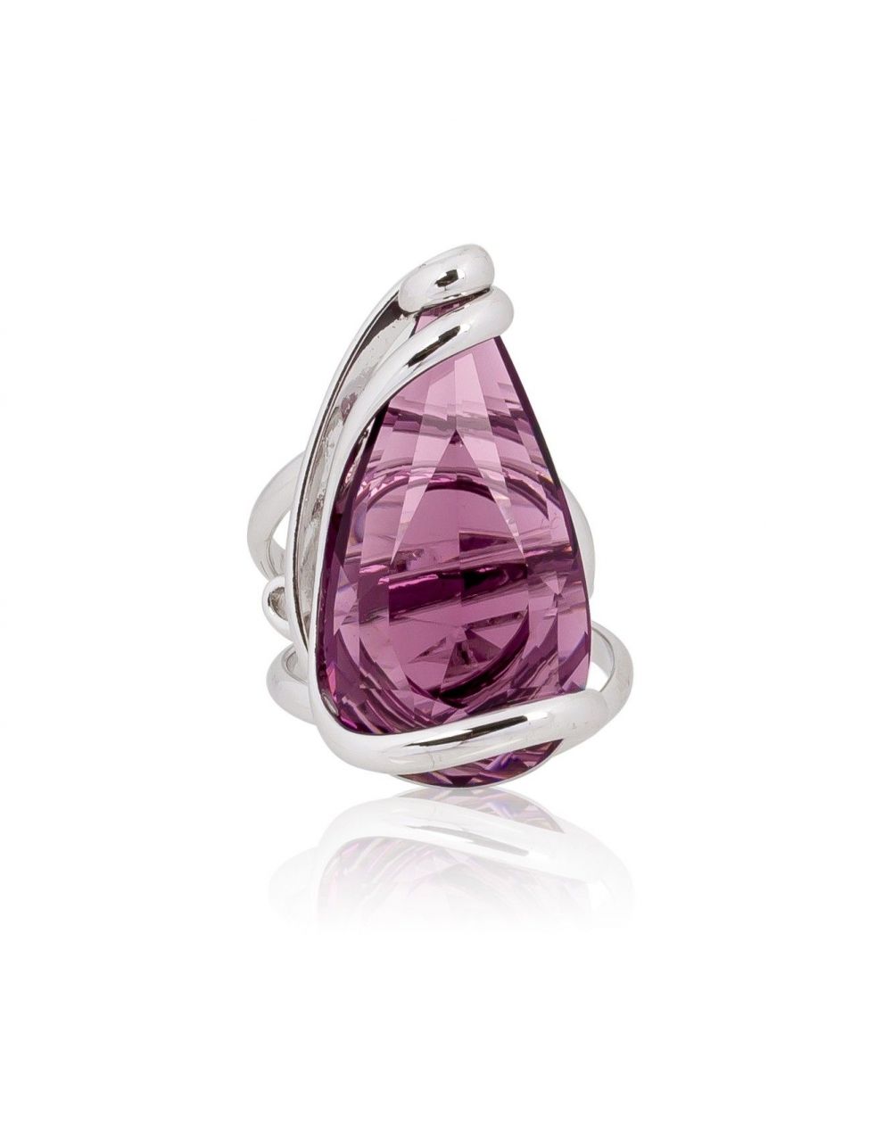 Andrea Marazzini - Bague cristal Swarovski Florence Amethist