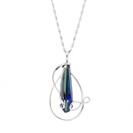 Collier Andrea Marazzini - Bijoux cristal Swarovski Big Stalattite Vitral