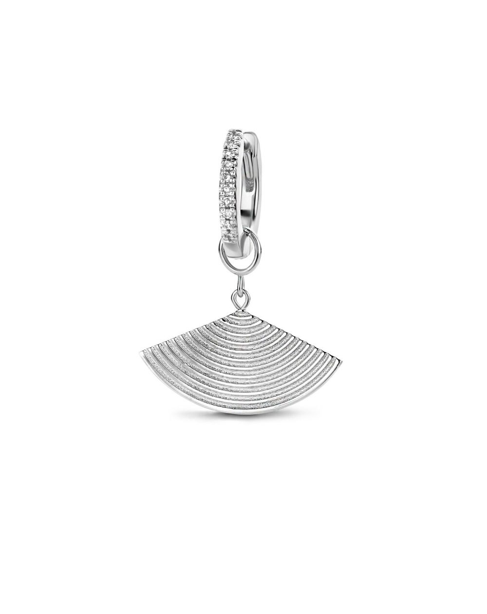Boucles d'oreilles Isis (1 unité) - 10 diamants - Bijoux en argent