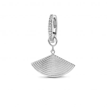 Boucles d'oreilles Isis (1 unité) - 10 diamants - Bijoux en argent