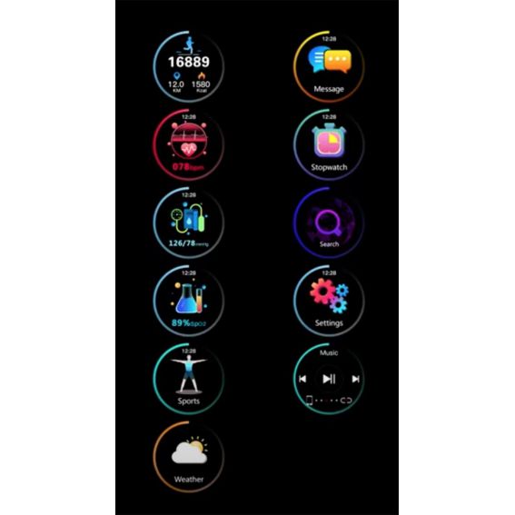 Montre Oozoo Q00303 - Smartwatch - Marque OOZOO - Livraison gratuite