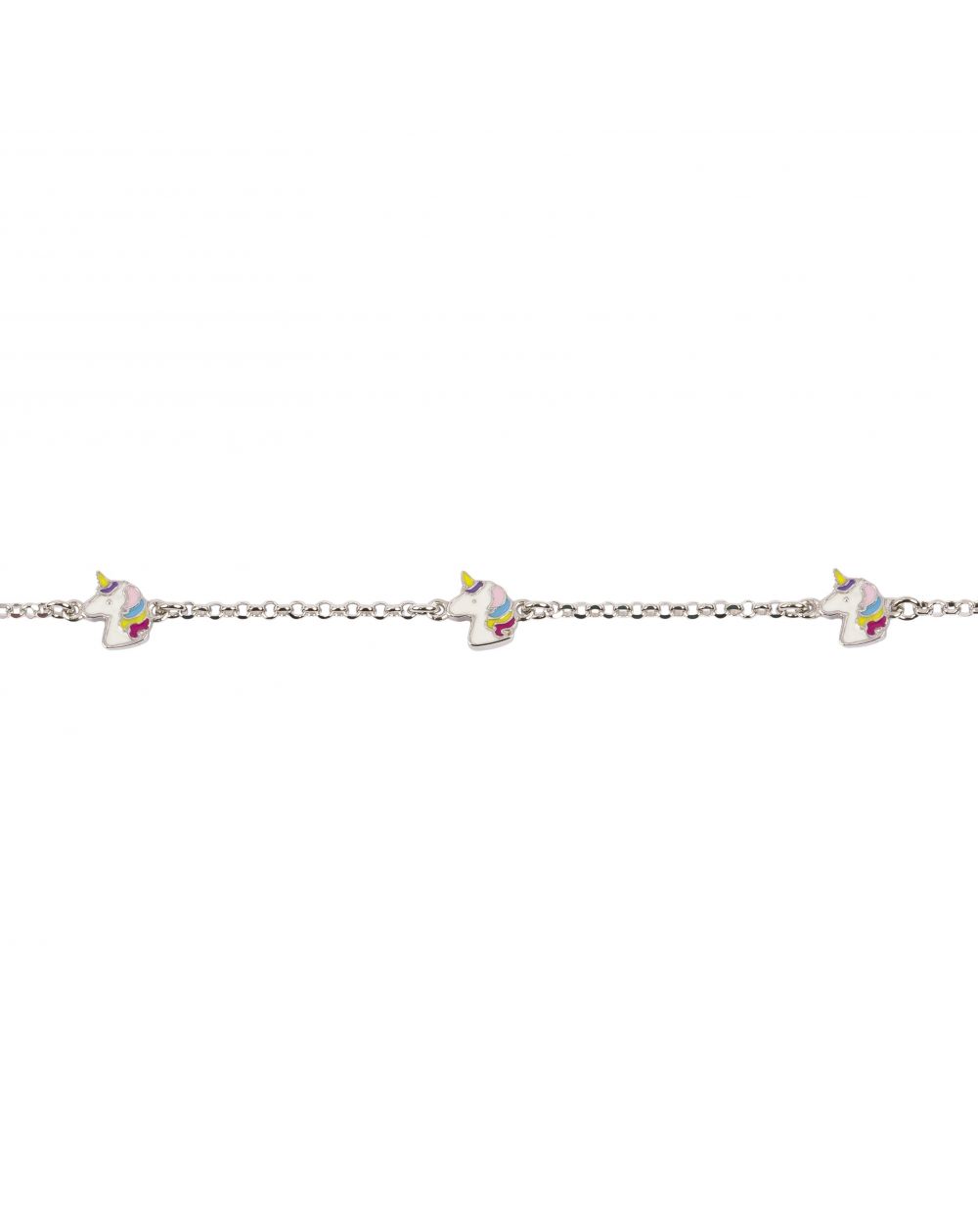 Bracelet 3 licornes- Bijoux argent 925 - Bracelet pour femme/enfant