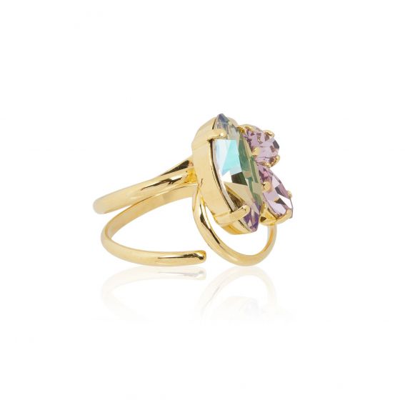 Andrea Marazzini - Bague cristal Swarovski Navette EVE1