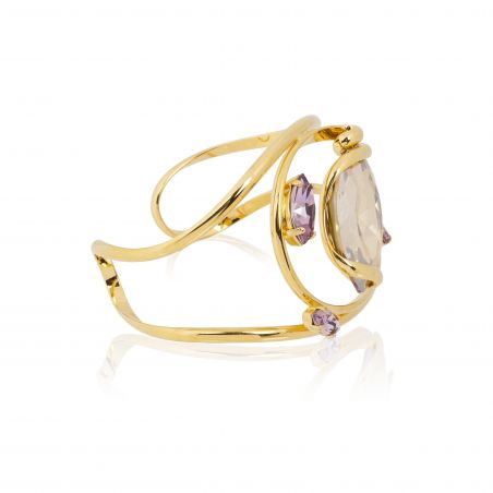 Andrea Marazzini bijoux - Bracelet cristal Swarovski  Big Navette Eclypse