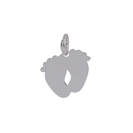 Pendentif pieds - Bijoux en argent - Pendentif pour enfant/femme