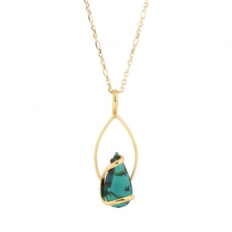 Collier Andrea Marazzini, pierre Swarovski Florence Emerald C9