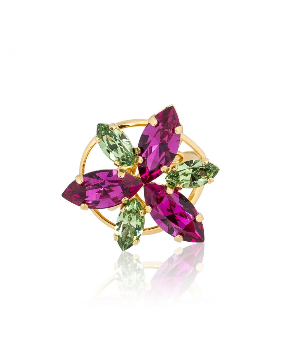 Andrea Marazzini - Bague Cristal Swarovski Navette FU/PE