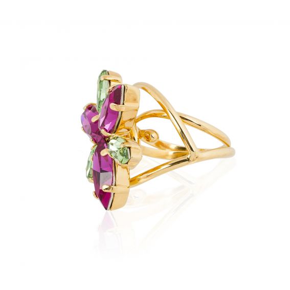 Andrea Marazzini - Bague Cristal Swarovski Navette FU/PE