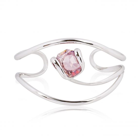 Andrea Marazzini bijoux - Bracelet cristal Swarovski Octagon Antique Pink BR6