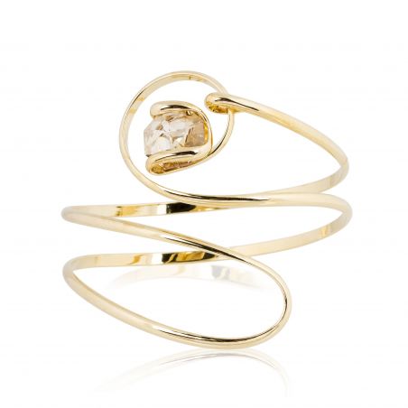 Andrea Marazzini bijoux - Bracelet cristal Swarovski Octagon Golden Shadow