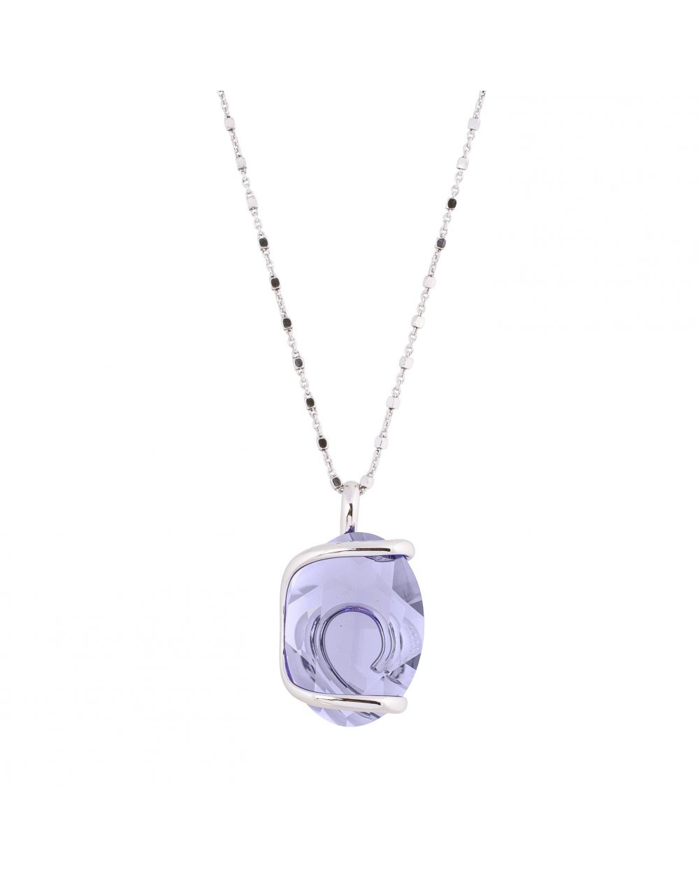 Collier Andrea Marazzini, pierre Swarovski Big Ovale Tanzanite