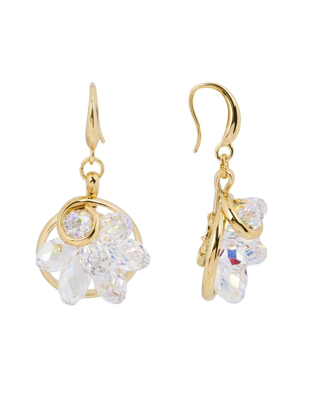 Swarovski blue crystal earrings