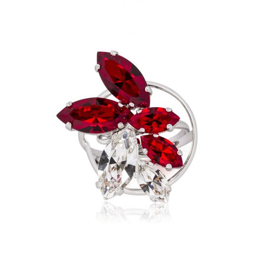 Moondust zwarte ring