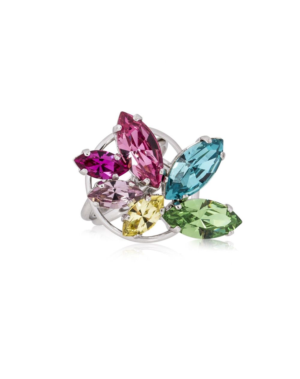 Andrea Marazzini - Bague Cristal Swarovski  Navette L.A.