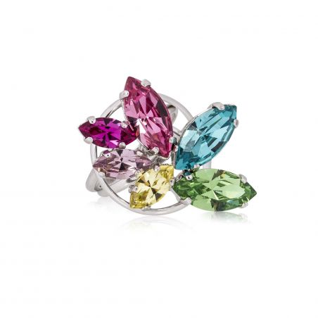 Andrea Marazzini - Bague Cristal Swarovski  Navette L.A.