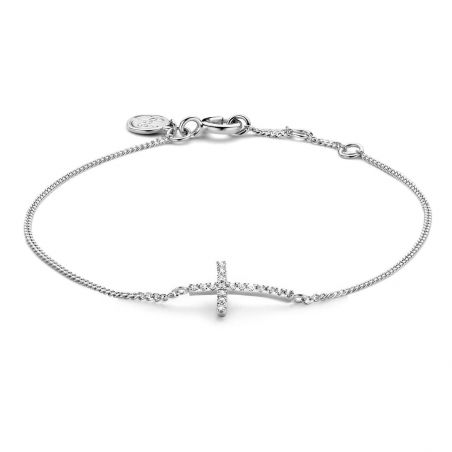 Bracelet Diamanti Per Tutti - Faith  - 17 diamants - Bracelet en argent