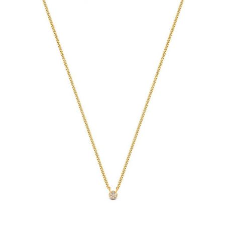 Collier Premier Diamant - 7 diamants - Bijoux en argent avec diamants