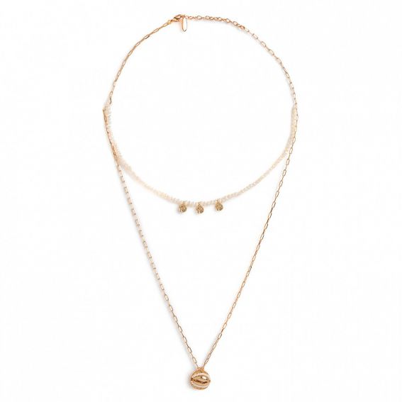 Tamouré black necklace