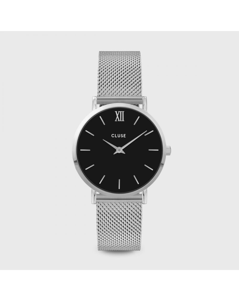 CLUSE horloge - Triomphe Steel White Pearl, zilverkleurig