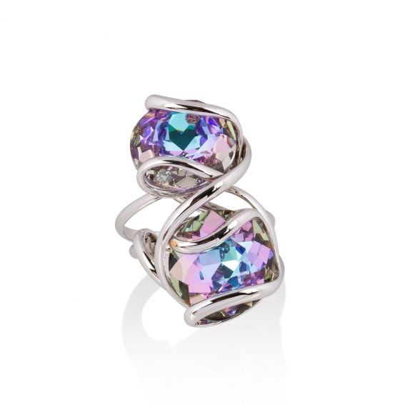 Moondust zwarte ring