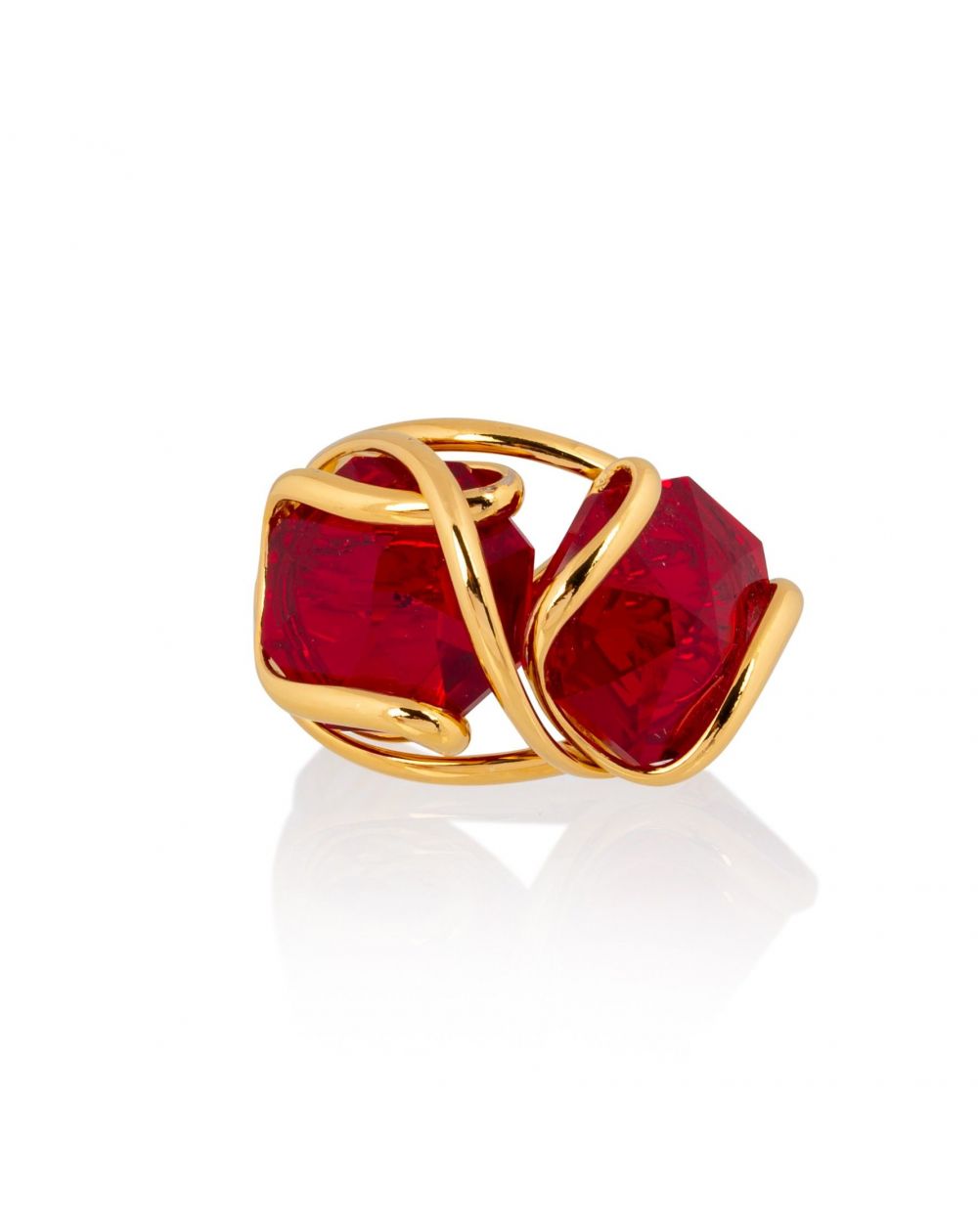 Moondust zwarte ring