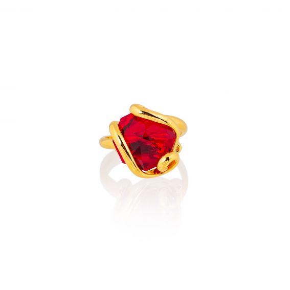 Andrea Marazzini - Bague Cristal Swarovski  Siam 12mm
