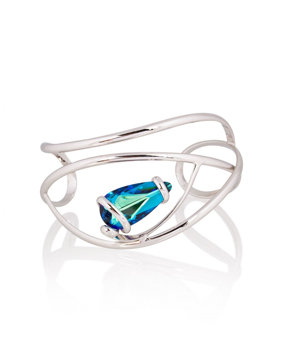 Andrea Marazzini bijoux - Bracelet cristal Swarovski Elegant Bermuda blue