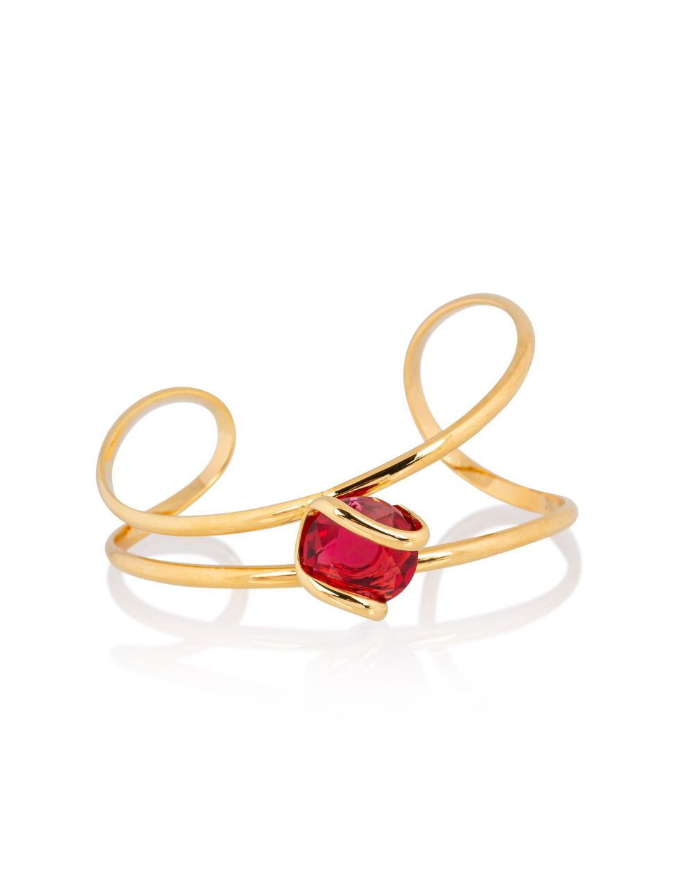 Andrea Marazzini bijoux - Bracelet cristal Swarovski Cherry Red