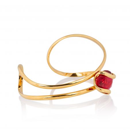 Andrea Marazzini bijoux - Bracelet cristal Swarovski Cherry Red