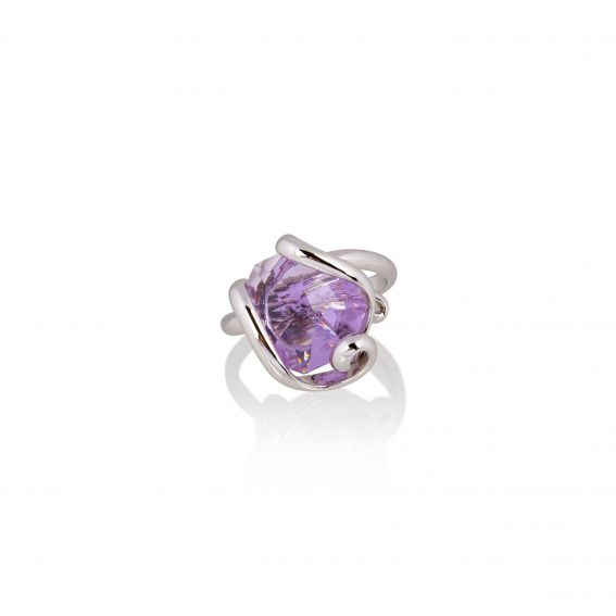 Andrea Marazzini - Bague Cristal Swarovski Octagon Lilla