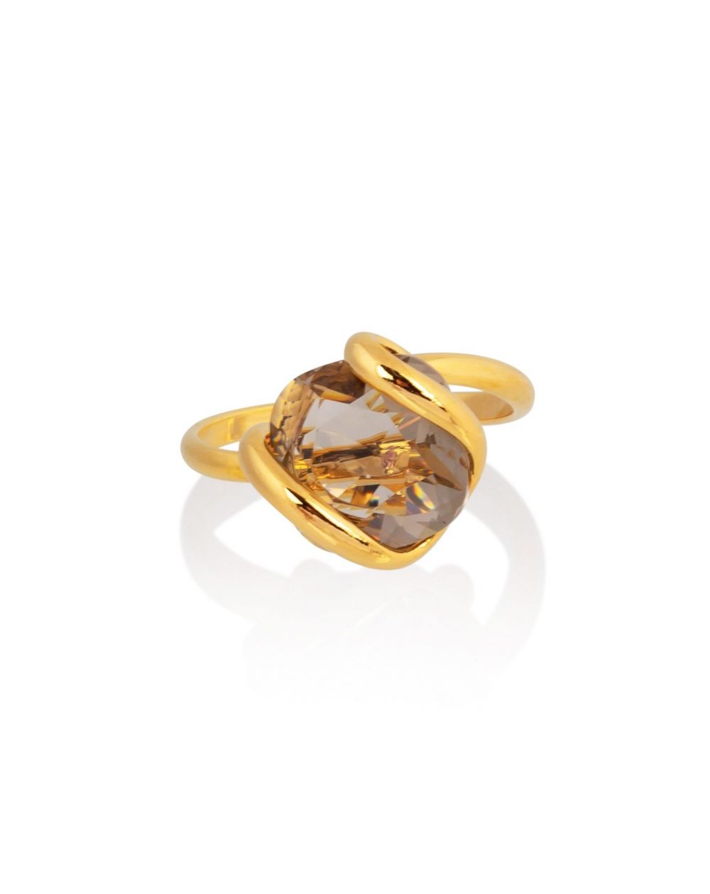 Andrea Marazzini - Bague Cristal Swarovski Mini Smoky