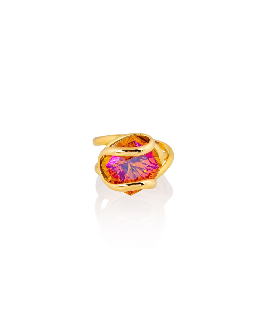 Andrea Marazzini - Bague Cristal Swarovski Astral Pink