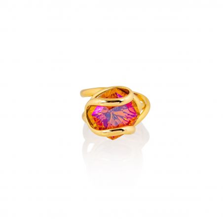 Andrea Marazzini - Bague Cristal Swarovski Astral Pink